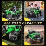 2-Seater 24V Electric Ride-On Car for Kids with Remote Control and 2x200W Motors