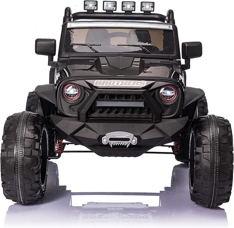 24V Jeep Fashion Electric Ride-On Car with Remote Control and Music for Kids