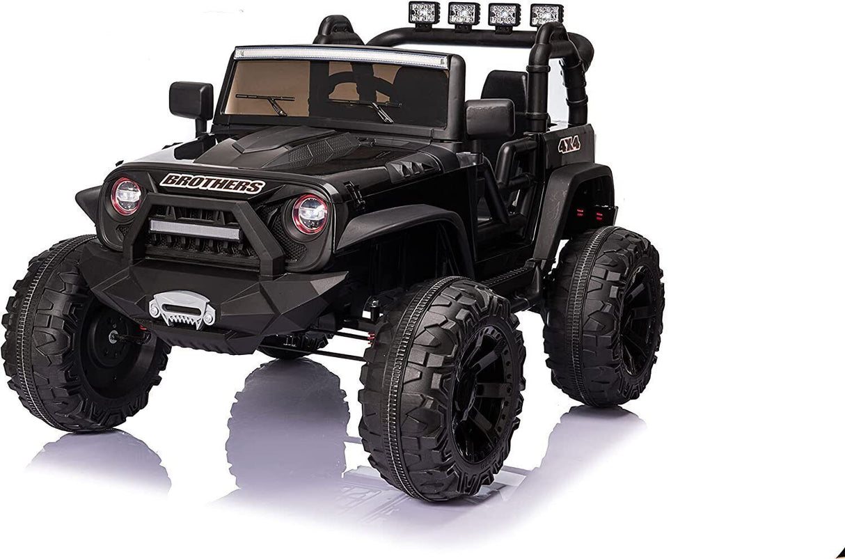 400W Electric 2-Seater Kids Ride-On Truck with Remote Control and MP3 Player