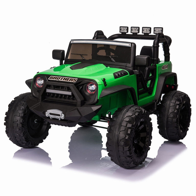 12V/24V Electric Kids Ride On Jeep with Music and Remote Control - A+ Quality
