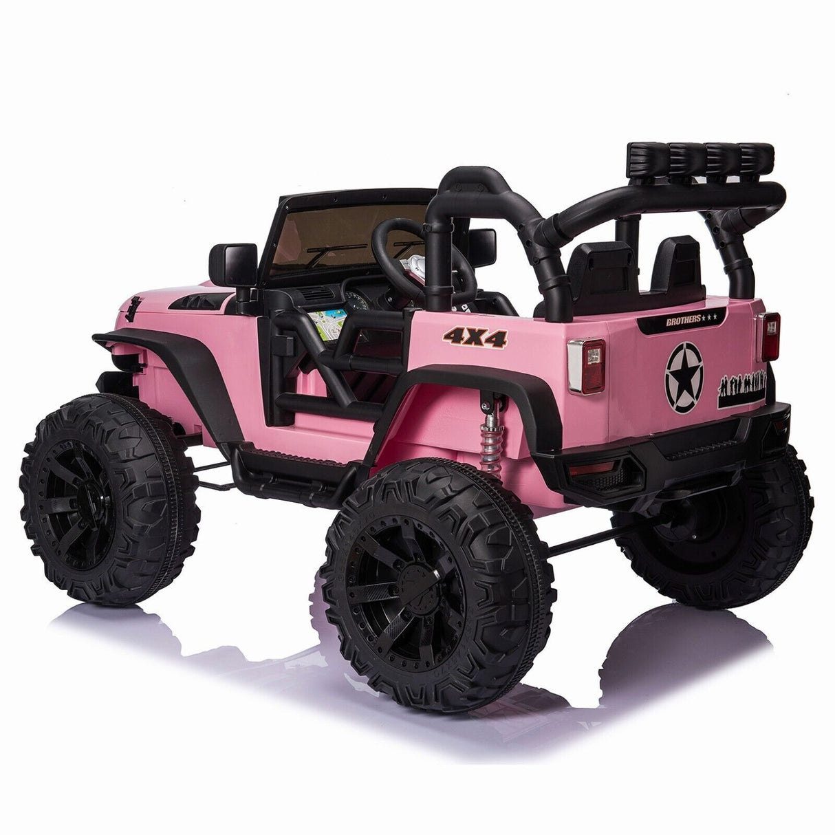 12V/24V Jeep Music Fashion Parent Remote Electric Ride-On Car for Kids