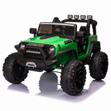 2-Seater Electric Ride-On Truck for Kids with Bluetooth and Parental Remote Control - 24V