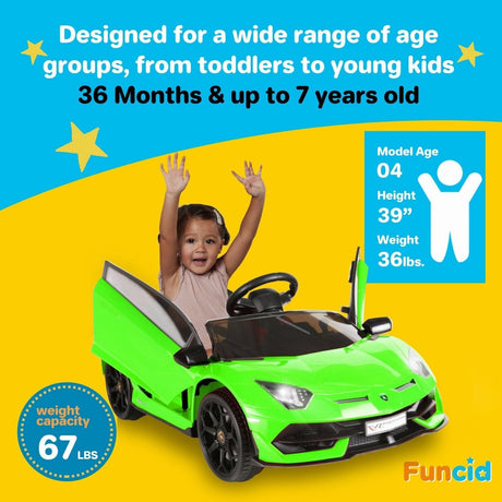2-Seater 24V 400W Electric Ride-On Truck for Kids with Remote Control