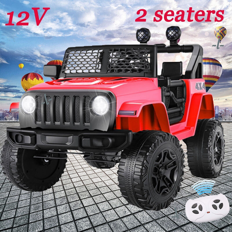 Premium 12V/24V Jeep Ride-On Car with Music, USB, and Parental Remote Control - Top Pick for Electric Kids!