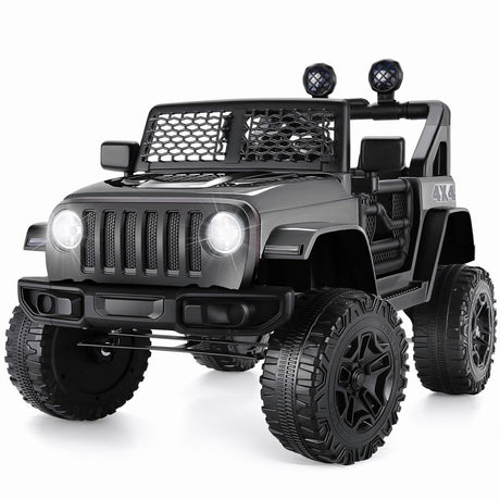 2-Seater 24V Electric Ride-On Truck for Kids with Bluetooth and LED Lights