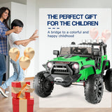 2-Seater 24V Electric Ride-On Truck for Kids with Parental Remote Control - US Version