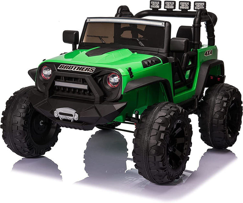 2-Seater Electric Ride-On Truck for Kids with Parental Remote Control - 24V Power and Exciting Features!
