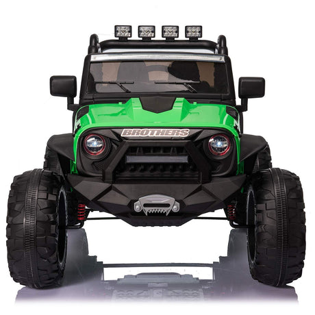 2-Seater 24V Electric Ride-On Truck for Kids with Parental Remote Control