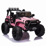 2-Seater 24V Electric Ride-On Toy Truck with MP3 and Remote Control for Kids