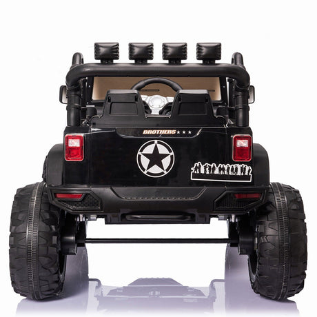 2-Seater 24V Electric Ride-On Truck for Kids - 400W Motor, Realistic Design