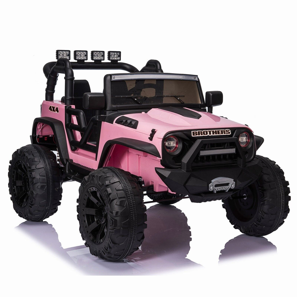 2-Seater Electric Ride-On Jeep for Kids with Parental Remote Control