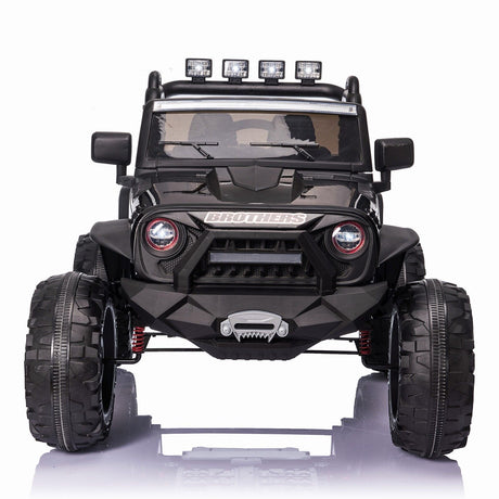 400W Electric Ride-On Truck for Kids with Bluetooth and LED Lights - 24V Powered Vehicle