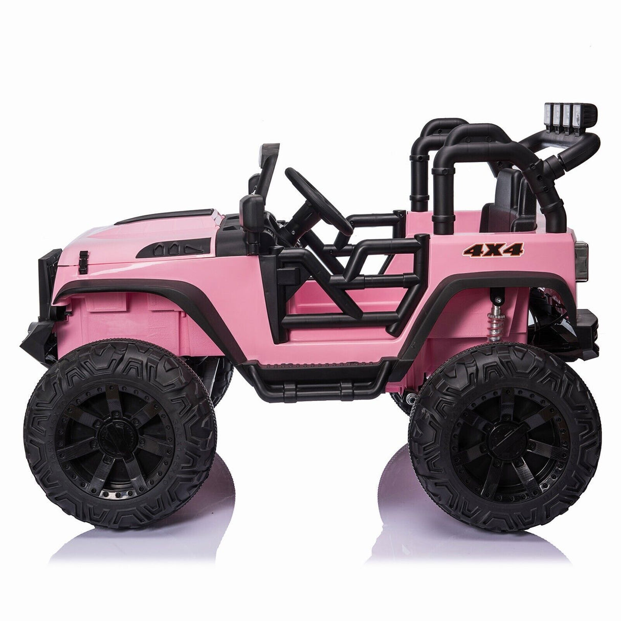 2-Seater 24V Electric Ride-On Truck with Bluetooth and LED Lights for Kids
