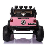 2-Seater 24V Electric Ride-On Toy Truck with Bluetooth and 2x200W Motors for Kids