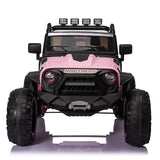 2 Seater 24V Ride-On Truck with Remote Control, LED Lights, and 400W Power
