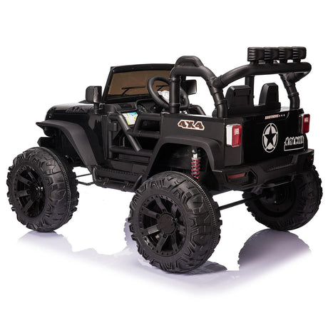 2-Seater 24V Electric Ride-On Truck with Parental Remote Control (400W)