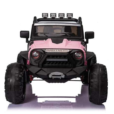 Electric 2-Seater Truck Toy for Kids with Remote Control - 2x200W 24V Power