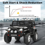 2-Seater Electric Jeep Car Toy with Remote Control for Kids - 12V Ride-On Vehicle