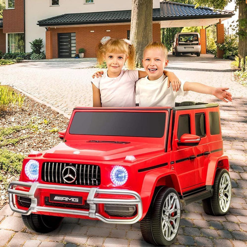 2-Seater Electric Ride-on Car for Kids with MP3 and Remote Control - Red