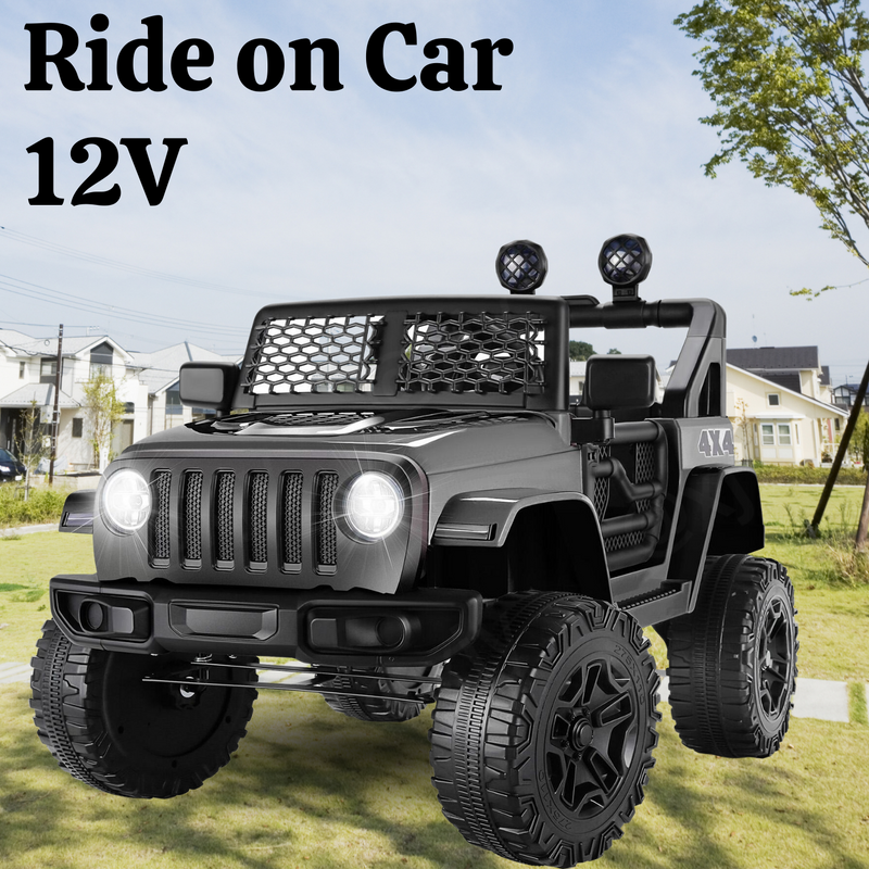 12V Electric Ride-On Car with Remote Control and MP3 Player for Kids