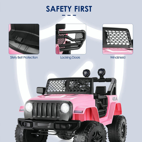 12V Electric Kids Ride On Car with Remote Control and MP3 Player