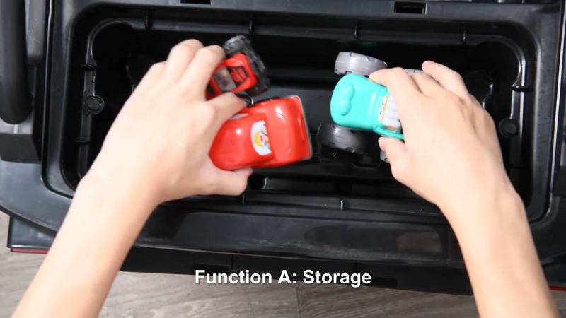 2-Seater Electric Ride-On Car for Kids with Remote Control and Music - 12V Battery Powered