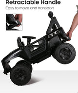 12V Kids Ride On Car with LED Lights, Music, and Remote Control - Perfect Gift for Little Drivers!