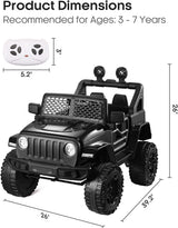2-Seater Electric Ride On Car Toy Truck for Kids with Remote Control - On Sale Now!