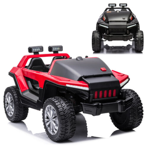 2-Seater Electric Ride-On Toy Truck with MP3 and Remote Control for Kids (24V)
