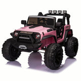 2-Seater Electric Ride-On Truck for Kids with Bluetooth and Remote Control - 24V
