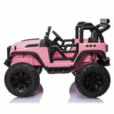 2-Seater Electric Ride-On Truck for Kids with Bluetooth and Remote Control - 24V