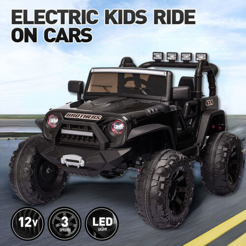 2 Seater Electric Ride-On Truck with Remote Control and MP3 Player - 24V Battery Powered Vehicle
