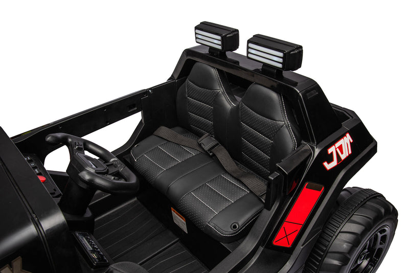 2-Seater Electric Truck for Kids with Music and LED Lights - 24V Ride-On Car