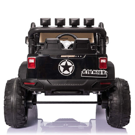 2-Seater Electric Truck Toy for Kids with 400W 24V Battery and Remote Control