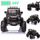 2-Seater Electric Truck Toy for Kids with Remote Control - 2x200W Motor, 24V Battery