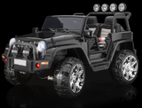 Cars For Kids Jeep Style 4x4 Monster Truck W/Rubber Tires 24 Volt