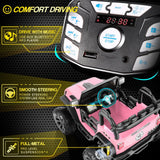 2-Seater 24V Jeep Ride-On Car with Music and Remote Control for Kids