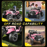 Premium 2-Seater Electric Truck Toy for Kids with Remote Control - 400W Motor and 24V Battery