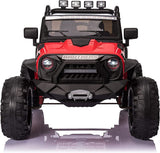 2-Seater Kids Electric Car with Remote Control, MP3 Player, and LED Lights - 24V Ride-On Truck