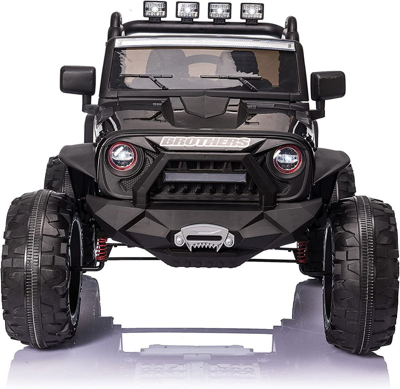Electric 2-Seater Kids Ride-On Truck with 24V Battery and 400W Power