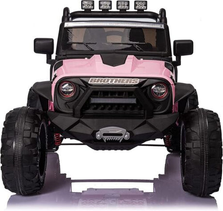 2-Seater Kids Electric Jeep with Remote Control, 3 Speeds, and Music - Suitable for USA