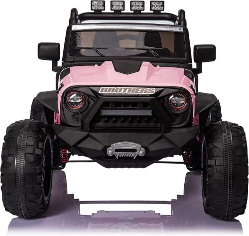 Electric Ride-On Truck Car Toy for Kids with Parent Remote Control - 24V, 2*200W, 3-Speed