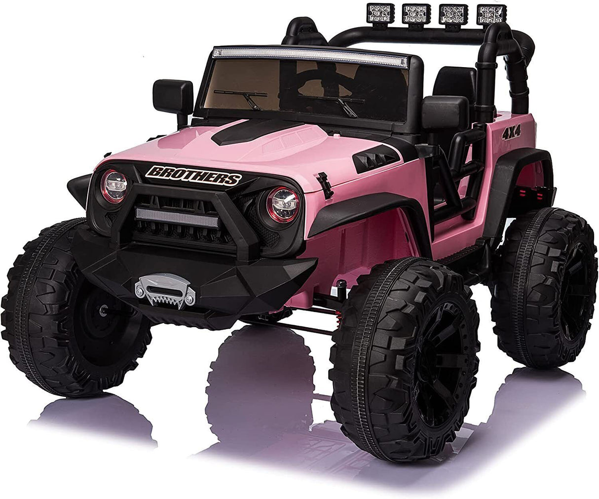 Electric Ride-On Truck Car Toy for Kids with Parent Remote Control - 24V, 2*200W, 3-Speed