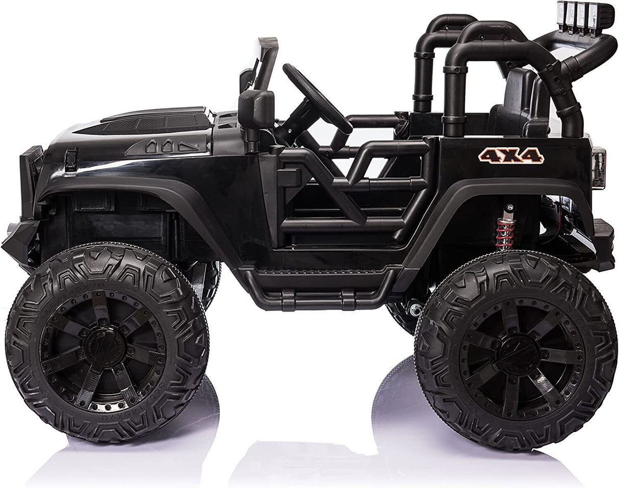 Electric Ride-On Truck Car Toy for Kids with Parent Remote Control - 24V, 2*200W, 3-Speed