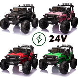 2-Seater Kids Ride On Truck with Remote Control and Powerful 200W Motors