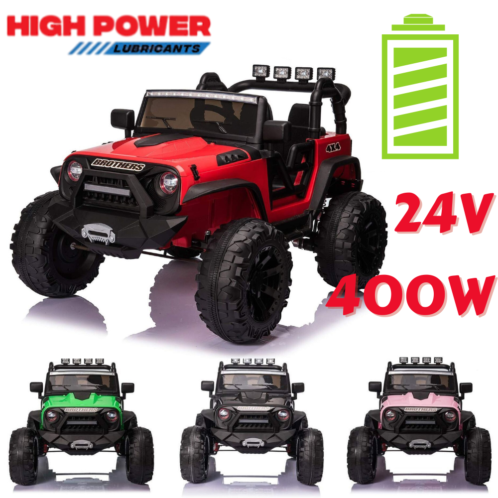 2-Seater Kids Ride On Truck with Remote Control and Powerful 200W Motors