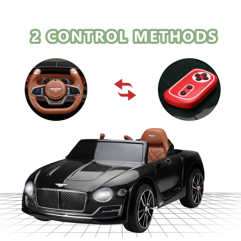 2-Seater Licensed Mercedes-Benz/Bentley Electric Ride-On Car for Kids with Remote Control