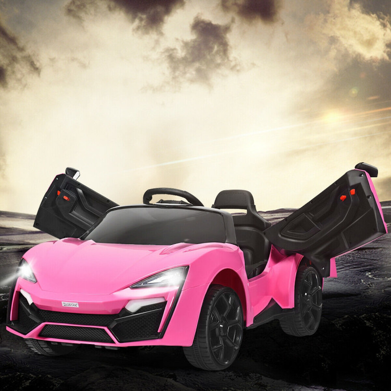 2.4G RC Electric Vehicle with Lights - 12V High Performance
