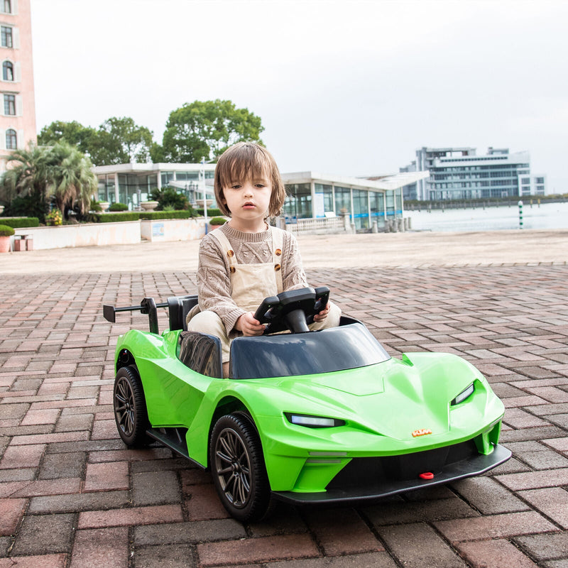 2.4G Remote Control Electric Car for Kids with Parental Control - 12V 7A Ride-On Toy