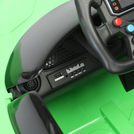 2.4G Remote Control Electric Car for Kids with Parental Guidance - 12V 7A Ride-On Toy